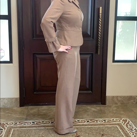 Pantsuit Biacci Brown Size 6 - Picture 3 of 6
